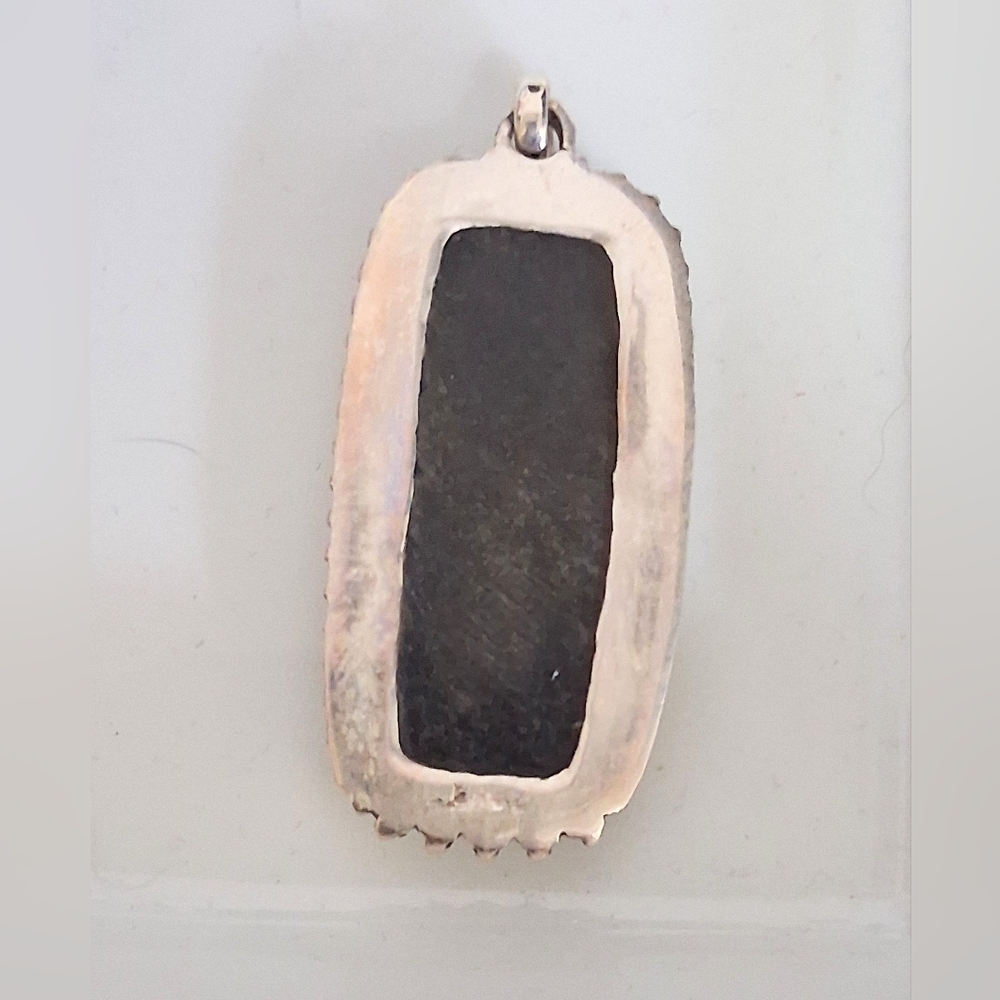 ABALONE PENDANT 925 STERLING SILVER - Picture 4 of 5